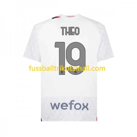 Fußballtrikots AC Mailand Theo 19 2023-2024 Kurzarm Auswärts-trikot kaufen